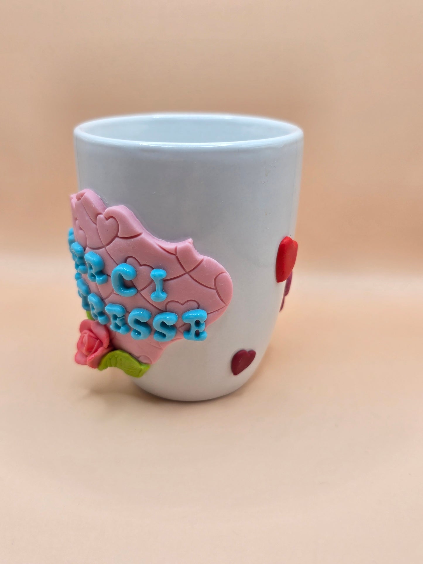 Tasse “Merci Maîtresse” personnalisée