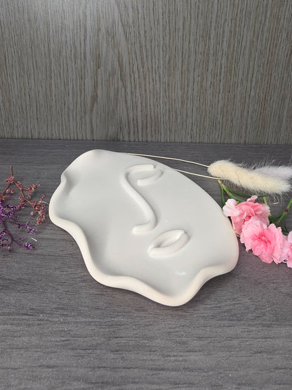 Plateau visage en résine
