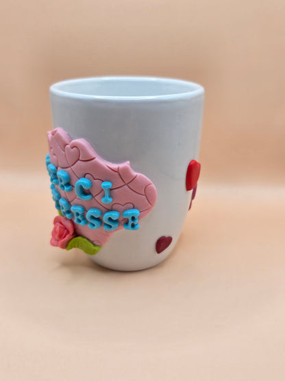 Tasse “Merci Maîtresse” personnalisée