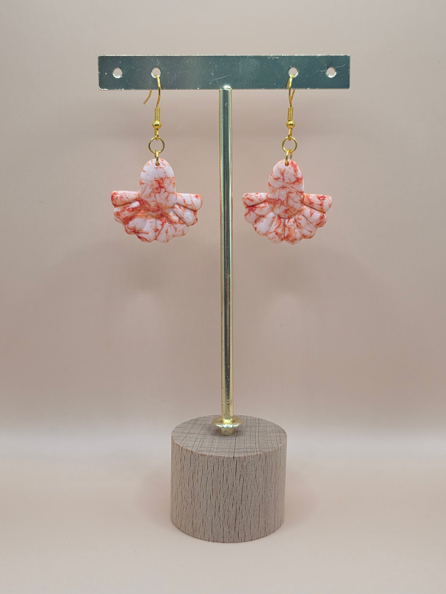 Boucles éventail marbré