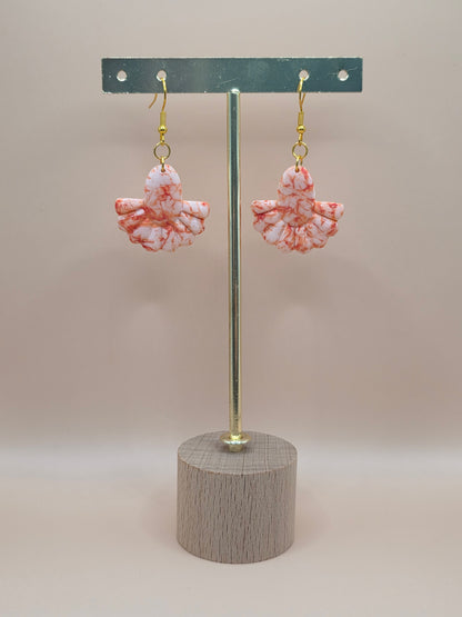 Boucles éventail marbré