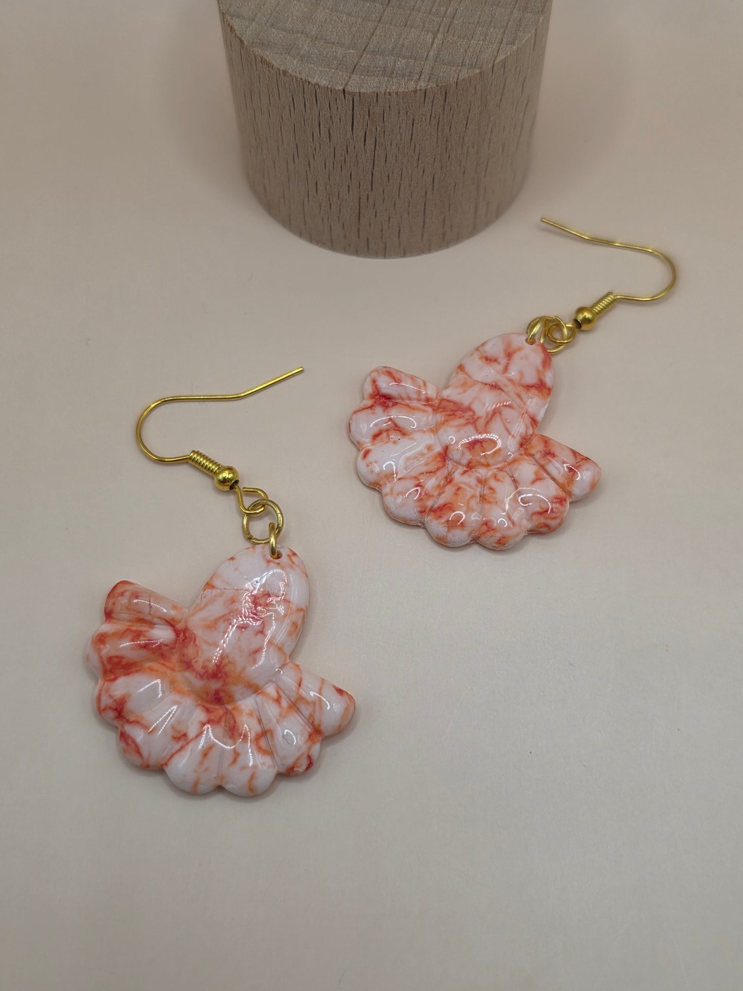 Boucles éventail marbré
