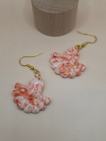 Boucles éventail marbré