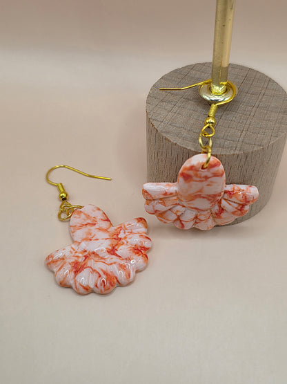 Boucles éventail marbré