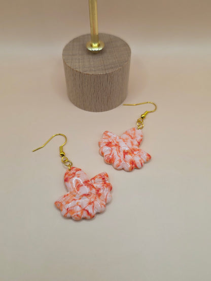 Boucles éventail marbré